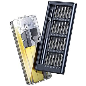 AXTH 38-in-1 S2 Metal Precision Screwdriver Set w/ Pry Bar Tools $5.99 + Free Shipping w/ Prime or on $35+