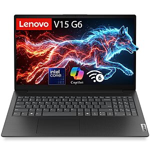 Lenovo 15.6" Business Laptop, 2026 Edition, 8GB DDR5 256GB SSD, Win 11 $459.99