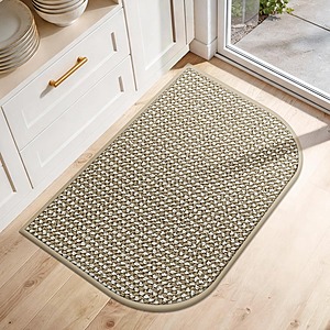 COSY HOMEER Non-Slip Washable Kitchen Floor Mat (Beige) $8.49 + Free Shipping w/Prime or $35+