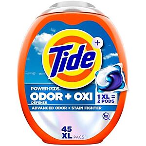 [SnS, AC] $37.17 | 4 × 45-Count Tide PODS ($9.29 each) at Amazon