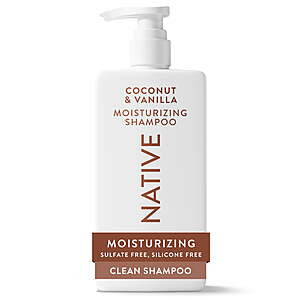 2-Pack 16-Oz Native Moisturizing Shampoo & Conditioner Set $2 + Free S&H w/ Walmart+ or on $35+