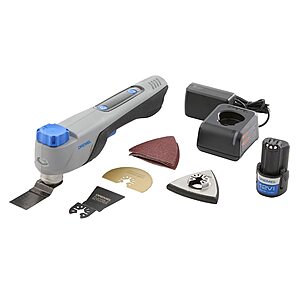 Dremel Blueprint MM12V-S1 12V Cordless Brushless Oscillating Multi-Tool Kit w/ 2 Batteries & Charger $79 + Free Shipping