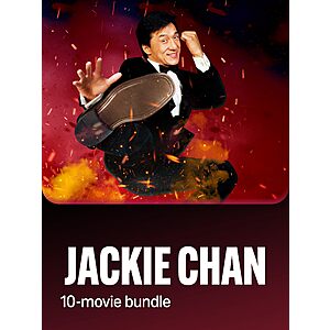 $9.99 | JACKIE CHAN - 10 MOVIES (Digital Movies) at Amazon