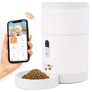 Instachew Purechew Smart Automatic Pet Feeder w/ Camera $34.97 + Free S&H w/ Walmart+ or on $35+