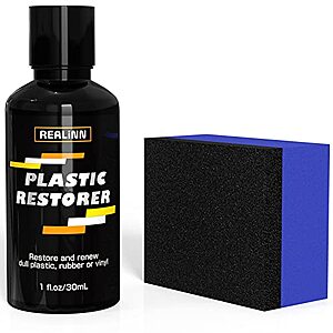 1-Oz REALINN Ceramic Plastic & Trim Restorer for Cars $5.00 + Free Shipping w/ Prime or on $35+