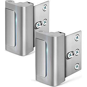 2-Pk EverPlus 3" Home Security Reinforcement Door Lock (for Inward Swinging Door) $11.89 + Free Shipping w/ Prime or on $35+