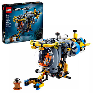 413-Piece LEGO Technic Deep-Sea Research Submarine Building Toy $28.99 + Free Store Pickup at Target or Free Shipping on $35+