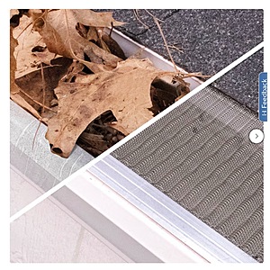 EasyOn Gutter Guard from $44.99 Various Sizes free shipping Costco.com