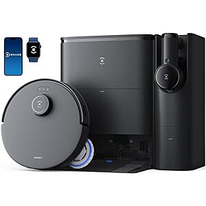 $379* | ECOVACS DEEBOT T30S Combo Robot 11000Pa Vacuum & Mop w/ Cleaning Hub at Amazon