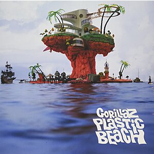 GORILLAZ "Plastic Beach" (Vinyl LP + MP3 Album) $20.98 + Free Shipping w/ Prime or on $35+
