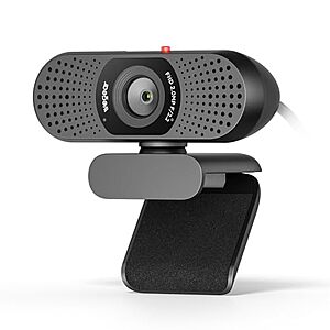 wegear C100 1080p USB Webcam w/ Dual Microphones & Privacy Cover $14.99 + Free Shipping w/ Prime or on $35+