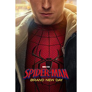 Spider-Man: Brand New Day - UHD/BD Combo + Digital + Steelbook $44