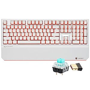 Hexgears X5 Wireless Mechanical Keyboard w/ Kailh Box 3.0 Switch & Wrist Rest (Various) $31.79 + Free Shipping w/ Prime or on $35+