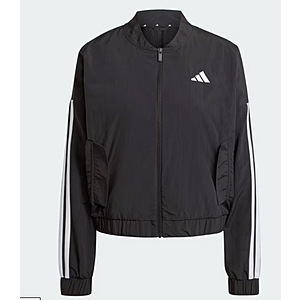 ADIDAS Essentials 3-Stripes Lifestyle Woven Bomber Jacket $30