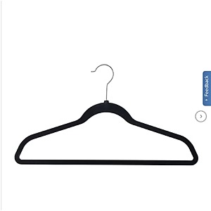 Flocked Hangers, 100-pack $24.99 Free Shipping Costco.com