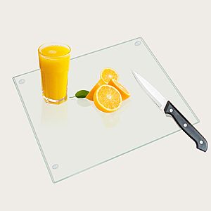 14"x10" Mymonfif Tempered Glass Cutting Board $5.99 + Free Shipping w/ Prime or on $35+