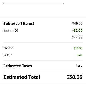 New Walmart Code No Banana $10 off $35 YMMV