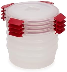 $14.76* | Joseph Joseph Nest Lock 8-piece Plastic BPA Free Round Food Storage Container Set at Amazon