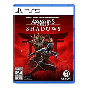 $29.99* | Assassin's Creed Shadows (PS5) at Amazon