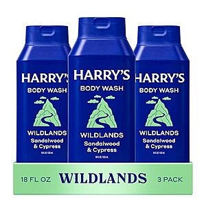 [SnS, AC] $11.86 | 3-Pack 18-Oz Harry's Men's Body Wash at Amazon