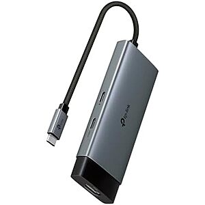$11.48* | TP-Link USB-C Hub 5-in-1 Multiport Adapter w/ 4K@60Hz HDMI & 100W PD + 15% Back w/ Prime Visa Card at Amazon
