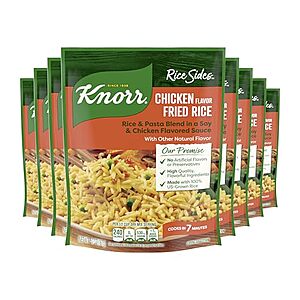 [SnS, AC] $5.45* | 8-Ct 5.7-Oz Knorr Rice Sides (Chicken Flavor Fried Rice) at Amazon (68.1￠ each)