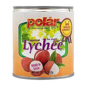 11-oz MW Polar Peeled & Pitted Lychee Asian Fruit $2.97 + Free S&H w/ Prime or $35+