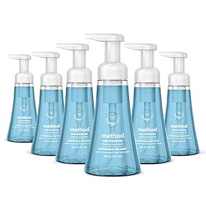[SnS, AC] $14.23* | 6-Pack 10-Oz Method Foaming Hand Soap (Sea Minerals) at Amazon ($2.37 each)