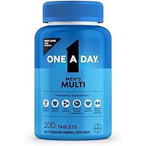 [SnS, AC] $6.32* | 200-Count One-A-Day Men's Complete Multivitamin Supplement at Amazon