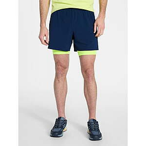 Athletic Works Men's 2-in-1 Gym Shorts w/ Liner (Various Colors/Sizes) $7 + Free Shipping w/ Walmart+ or on $35+