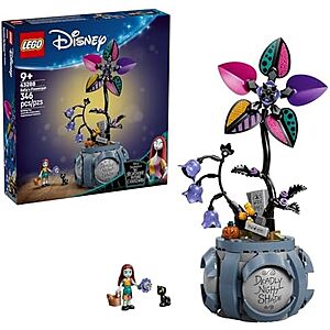 [NEW] $39.99 | 346-Piece LEGO Disney: The Nightmare Before Christmas - Sally's Flowerpot (43288, 2026) at Amazon