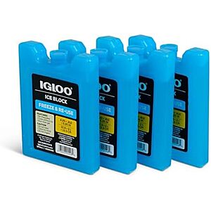 $3.92* | 4-Pk Igloo Maxcold Small Freeze & Re-Use Ice Block at Amazon