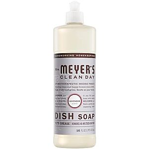 [SnS] $2.80* | 16-Oz Mrs Meyer's Clean Day Liquid Dish Soap (Lavender Scent) at Amazon