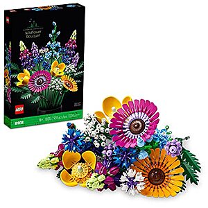 939-Piece LEGO Icons Botanicals Wildflower Bouquet Set $47.95 + Free Shipping