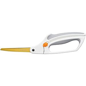 $14.97* | Fiskars 10" Easy Action Bent Handle Titanium Craft Scissors at Amazon