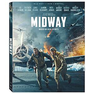 Midway - DVD, BLURAY, Digital $5.99 Amazon.com