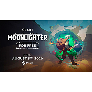 (For 8/5) Moonlighter (PC/Steam Digital Download) FREE via Steam (Valid thru 8/9)