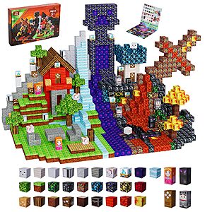 0.8" Mileonaim Magnetic Blocks Building Toys (Portal Theme) from $9.99 + Free Shipping w/ Prime or on $35+
