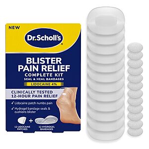 12-Ct Dr. Scholl’s Blister Pain Relief Complete Kit $7.98 w/ S&S + Free Shipping w/ Prime or on $35+
