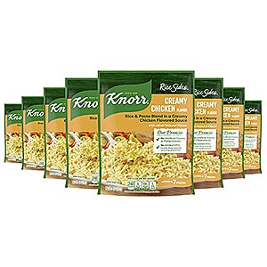 8-Pack 5.7-Ounce Knorr Rice Sides (Creamy Chicken) $5.45 w/ S&S + Free Shipping w/ Prime or on $35+