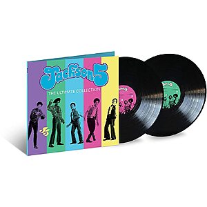 $19.79: The Jackson 5: The Ultimate Collection (Double Vinyl LP Album w/ MP3) at Amazon