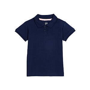 Wonder Nation Toddler Girls Polo Shirt, Sizes 2T-5T (4 colors) - $1.64