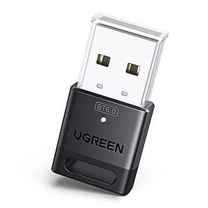 UGREEN Bluetooth 6.0 USB Adapter Dongle for PC $7.99 + Free Shipping w/ Prime or on $35+