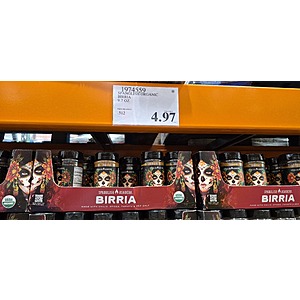 Spanglish Organic Birria 9.7 oz dry seasoning $4.97 at Costco in store only. YMMV