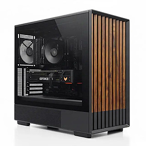 Zalman P10 NAMU Walnut Wood mATX Mini Tower PC Case (Black) $67.99 + Free Shipping
