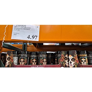 Spanglish Organic Chipotle Chicken 11.9 oz dry seasoning $4.97 at Costco in store only. YMMV