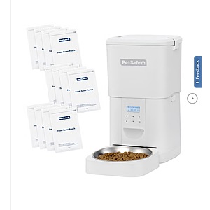 PetSafe FlexFeed Automatic Pet Feeder Bundle $44.99 Free Shipping Costco.com