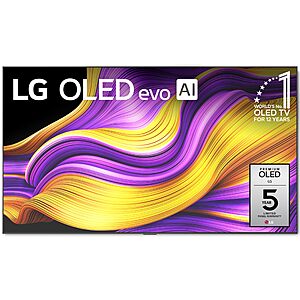 LG 83-Inch Class OLED evo AI 4K G5 Series Smart TV (OLED83G5WUA, 2025) $3999.99