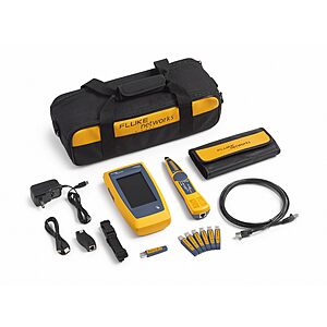 Fluke Networks LIQ-Duo-KIT, LinkIQ-Duo Cable, Wi-Fi, and Network Tester Kit $3533.12