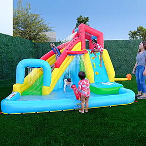 Sam's Club Members: My 1st Water Slide Inflatable Splash N Slide w/ Tunnel & Water Arch $88.91 + Free S&H w/ Sam's Plus Membership